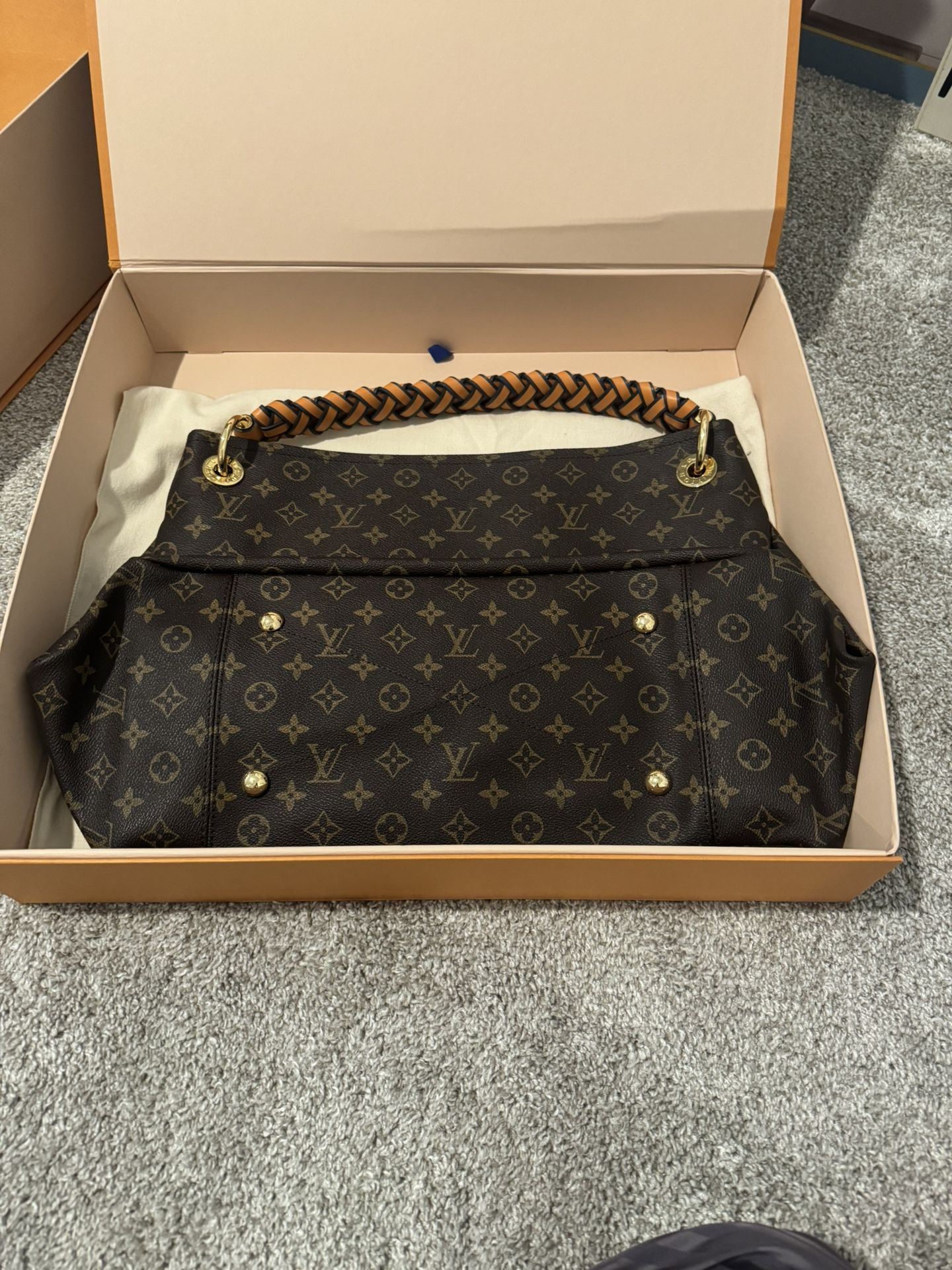 Louis Vuitton Brown Monogram Shoulder Bag