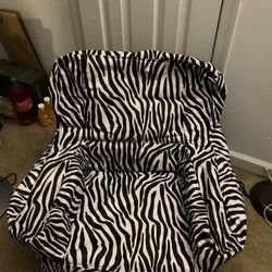 Big Joe Zebra Chair 