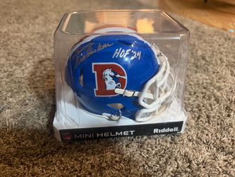 Randy Gradisher Signed NFL Minihelmet HOF '24