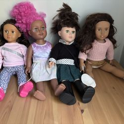 Our Generation 18” Doll Lot 