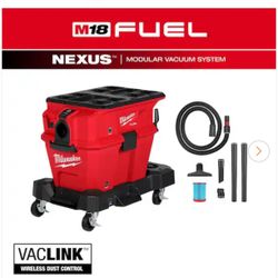 M18 FUEL NEXUS 6 Gallon Wet/Dry Vacuum with PACKOUT Compatibility and VACLINK 