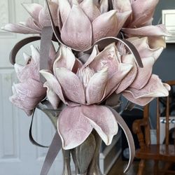 Vase With Pretty Flowers.