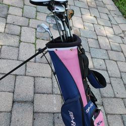 Girl Golf Club Set Age 5-12 