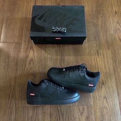 Air Force 1 Supreme Black