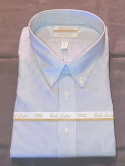 New Roundtree & Yorke Gold Label men’s shirt neck size 20 sleeve 34 Big