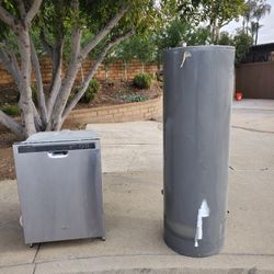 Water Heate And Dishwasher