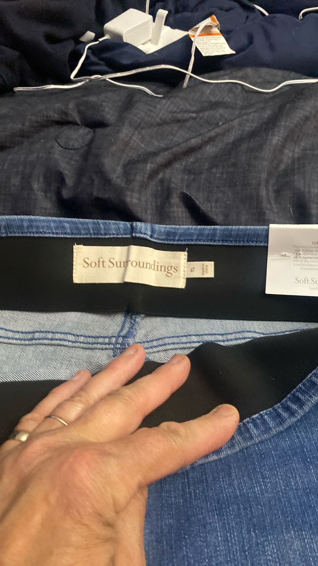 Soft Surroundings Blue Jeans #001