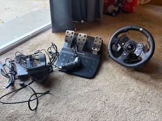 Racing wheel setup