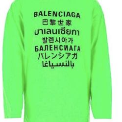 Balenciaga Languages T Shirt 