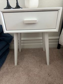 White nightstands
