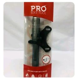  Bike Tool Mini Bike Pump  (Titanium) 