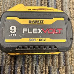 DeWalt 20V/60V MAX FLEXVOLT 9.0 AH Battery  