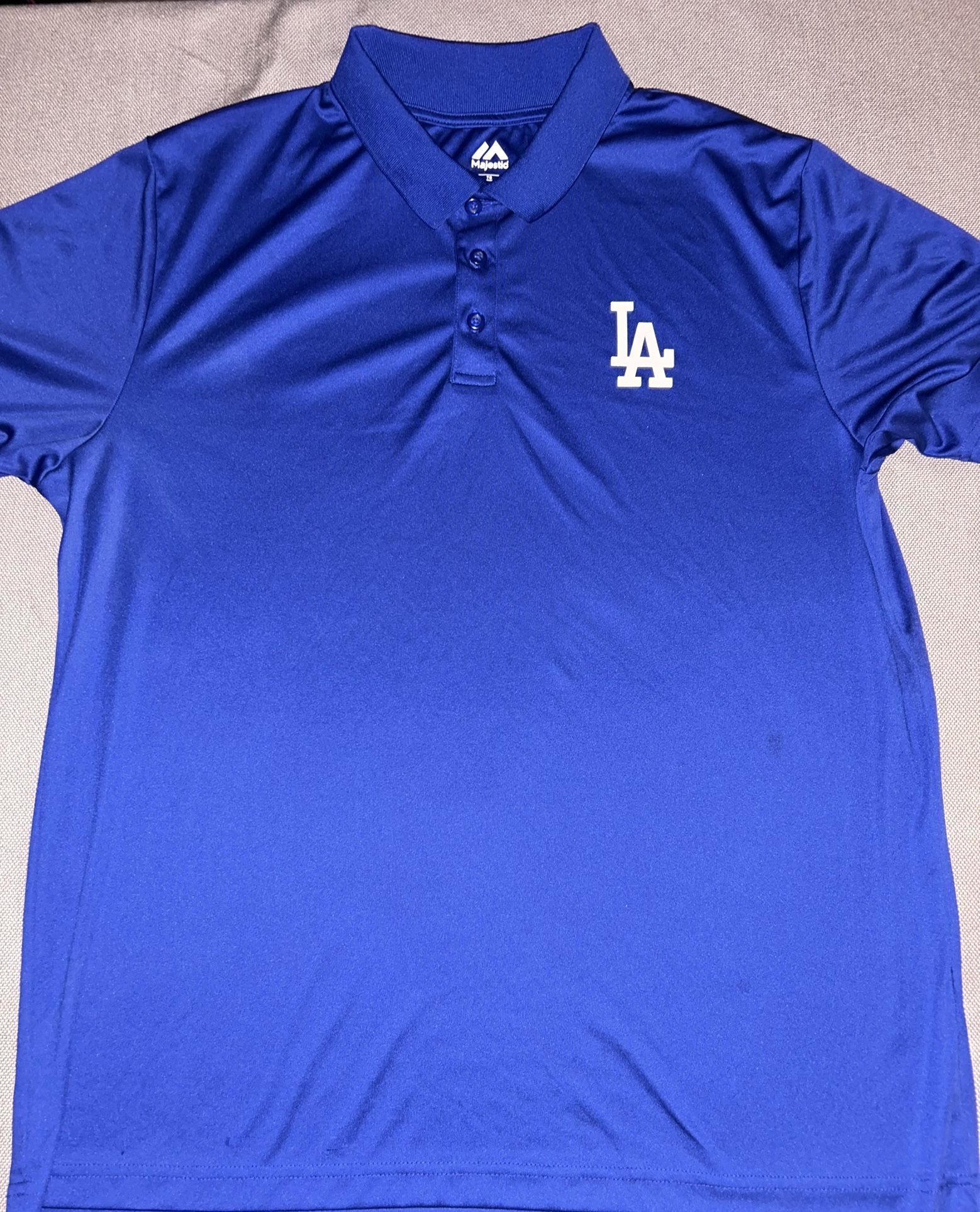 Men’s Los Angeles Dodgers polo Style Shirt size XL