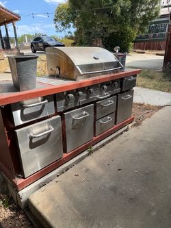 Large barbecue