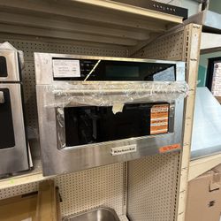 KitchenAid 27” built in microwave 