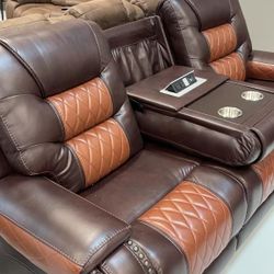 Ashley Two Tone 3pc Reclining Set🥰$18 Down Payment 😎 No Needed Credit 🤩
$1,949