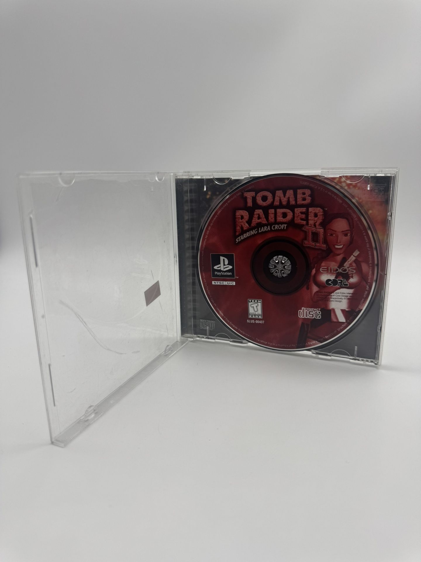 Tomb Raider II 2 (Sony PlayStation 1, PS1) Tested No Manual/Cover