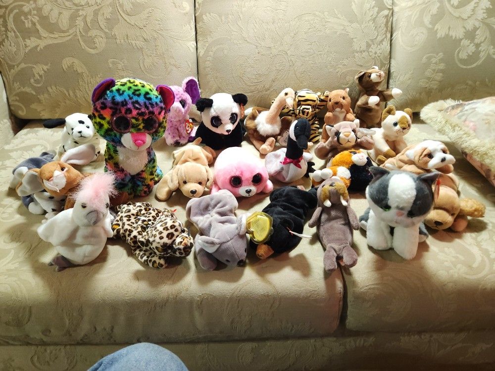 Beanie Babys Ty Lot Of 28