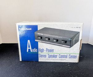 Radio Shack High-Power Stereo Speaker Control Center