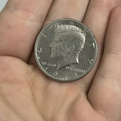 1(contact info removed) Half Dollar Kennedy Coin
