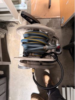 Hose Reel With Hose