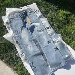 Ksubi Flared Size 36 With Patches