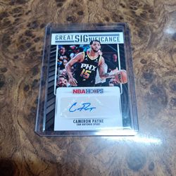 2023 Hoops Cameron Payne Autograph New 76er 