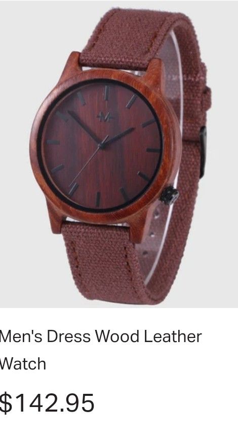 Mio Marino Wooden Watch