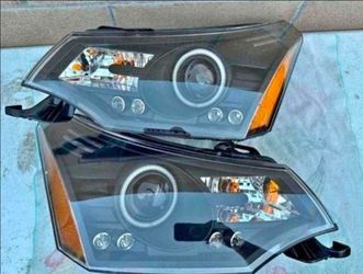 08-11 Ford Focus LED Projector Headlights Luces Calaveras Micas Faros Faroles Headlamps Focos