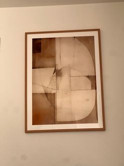 2 abstract wall art