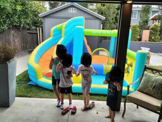 Kids inflatable Waterslide and Jumper