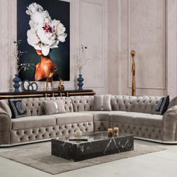 Sectional In Stock For Immediate Delivery 