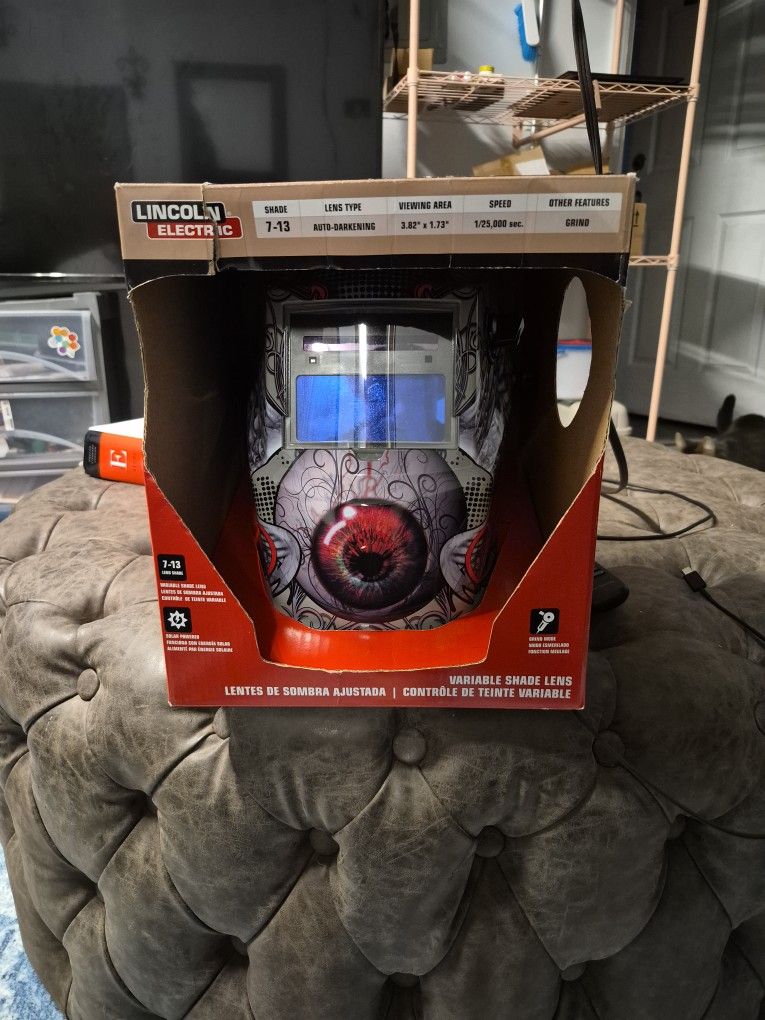 Lincoln Electric Bloodshot Welding Helmet
