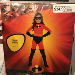 Disney The Incredibles Violet Toddler Costume Size 2 Brand New 