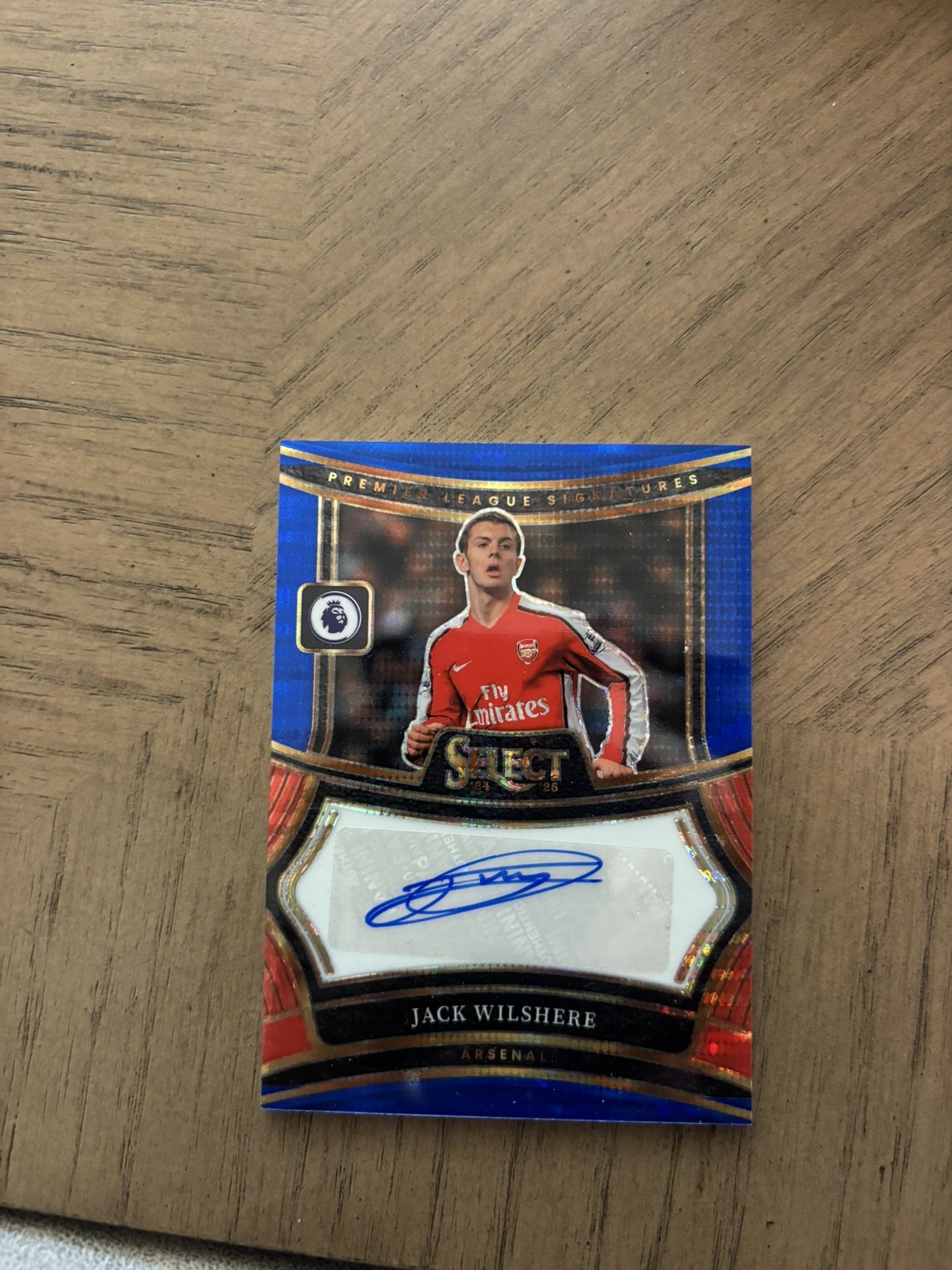 2024-25 Panini Select Premier League Signatures Jack Wilshere #S-JW