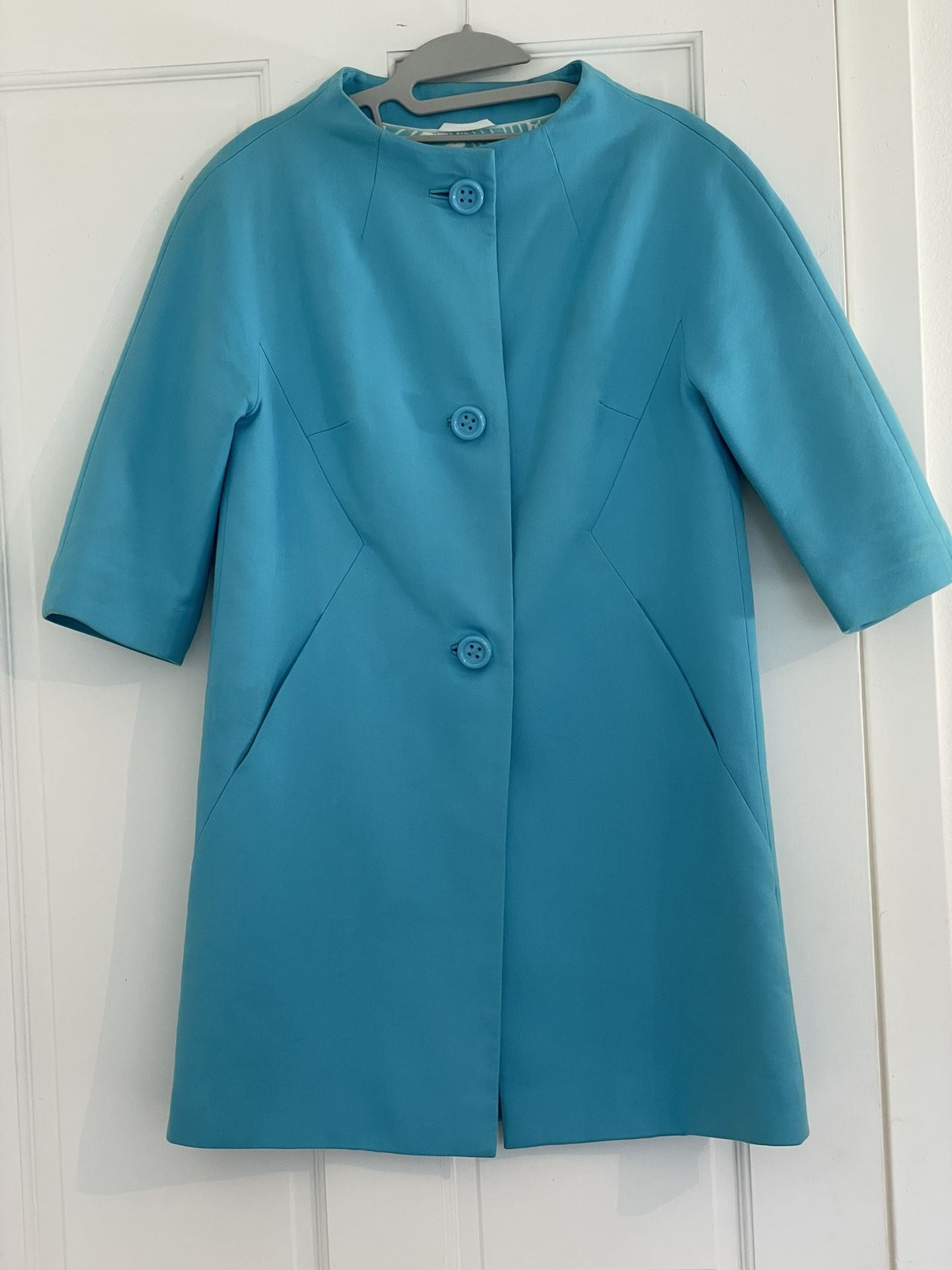 Kate Spade Aqua Blue Coat