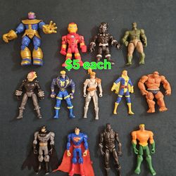 Marvel DC Comics Toys Lot