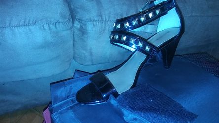 Black Heels size 9.5