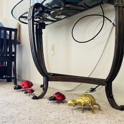 Glass rod tables (both included)