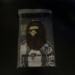 chrome heart x bape tee