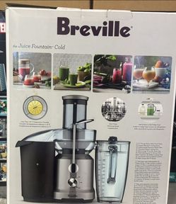 Juice Fountain Cold Electric Juicer - Silver