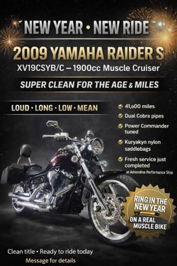 2009 Yamaha Raider