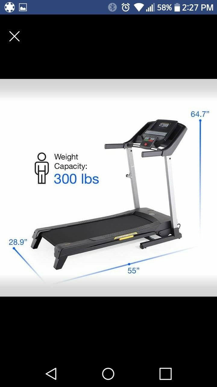 Gold's Gym Trainer 430i Treadmill with Easy Assembly and Power Incline
