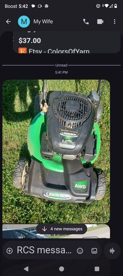 AWD lawnboy