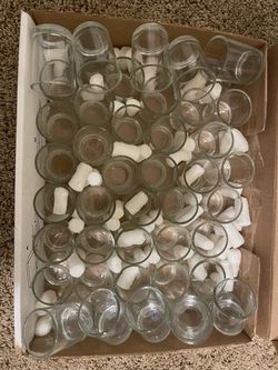 50 Tea Light Glasses