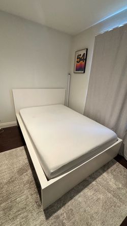 Full size bed & frame