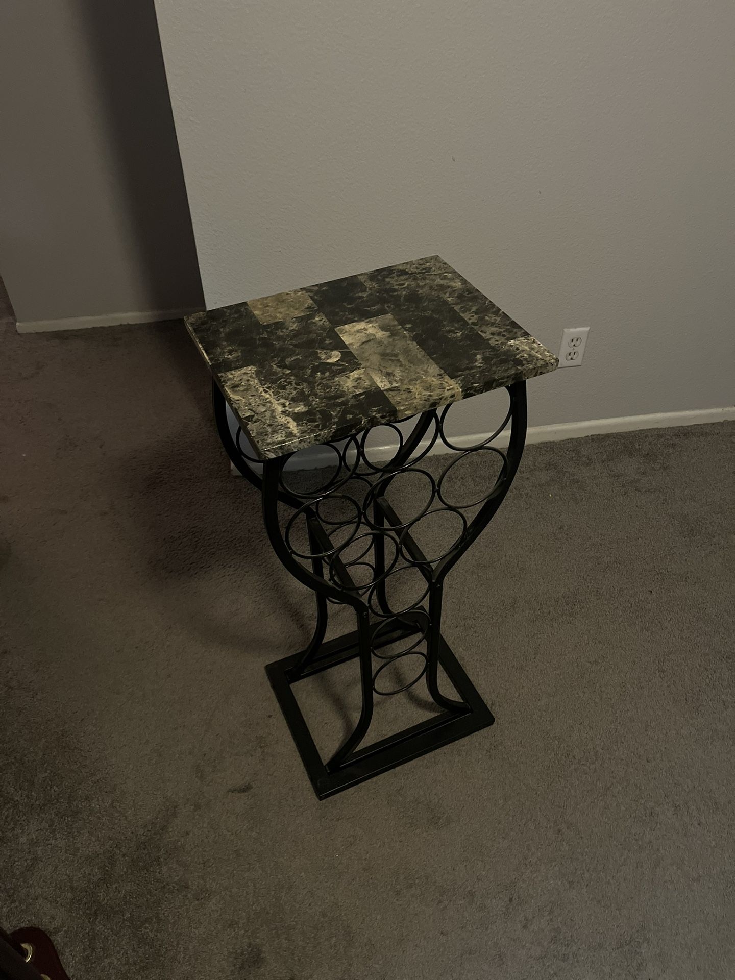 Wine Shaped Wine Stand