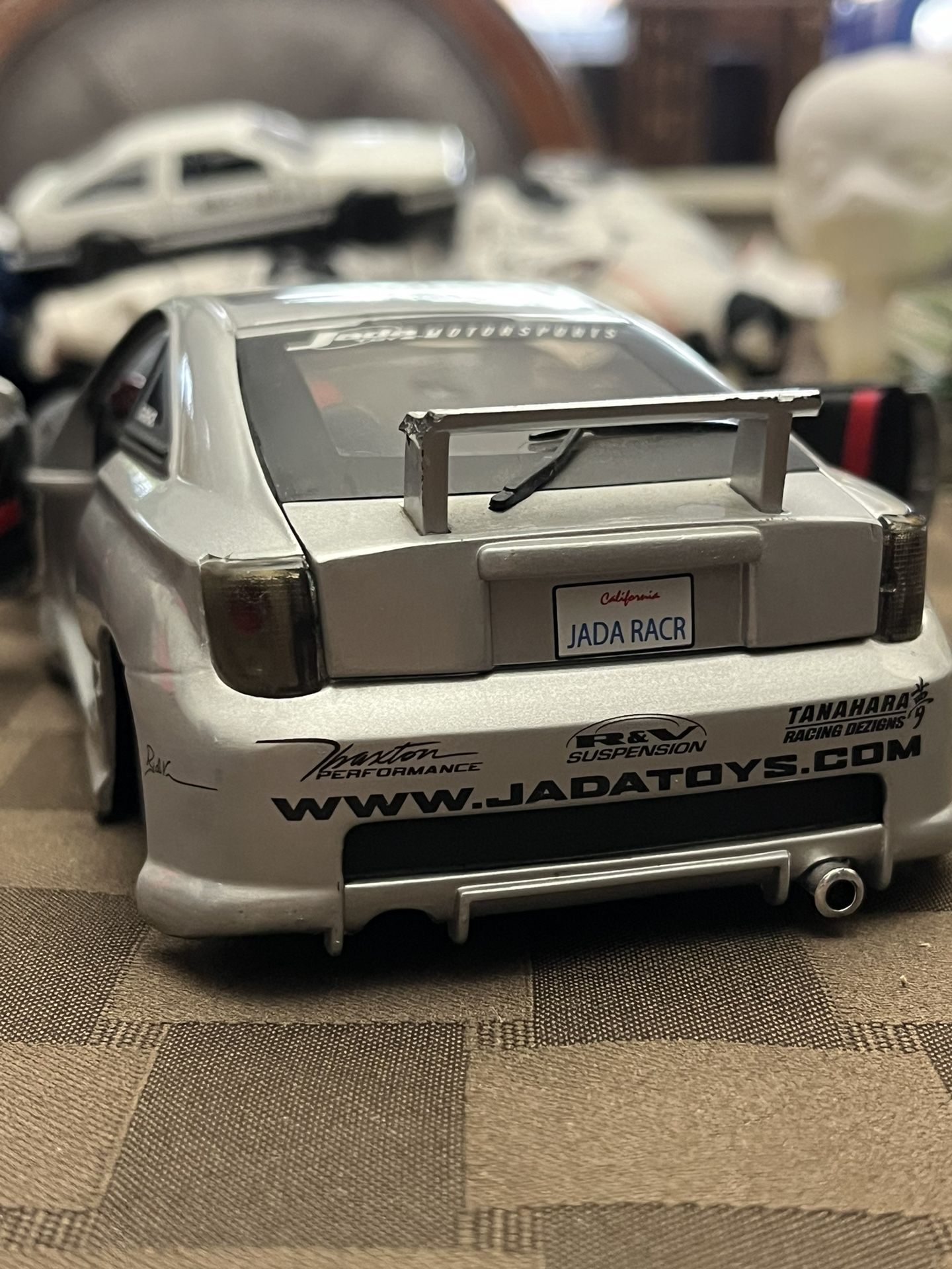 JADA TOYS TOYOTA CELICA IMPORT RACERS 1:24 scale SILVER LOOSE rare