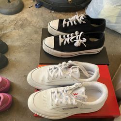 CONVERSE & REEBOX SIZE 8
