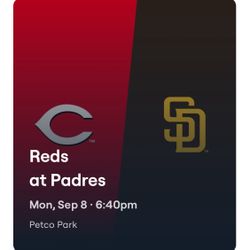 Padres  vs  Reds — Mon 9/8